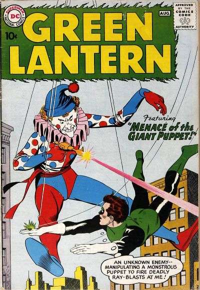 Green Lantern comic books