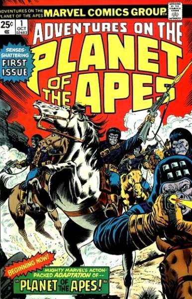 Adventures on the Planet of the Apes comic books 