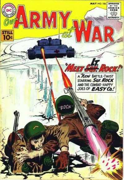 Our Army at War Comic Books