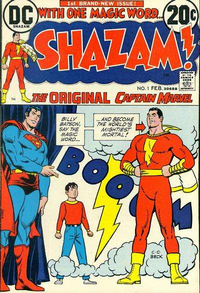 Shazam! comic books